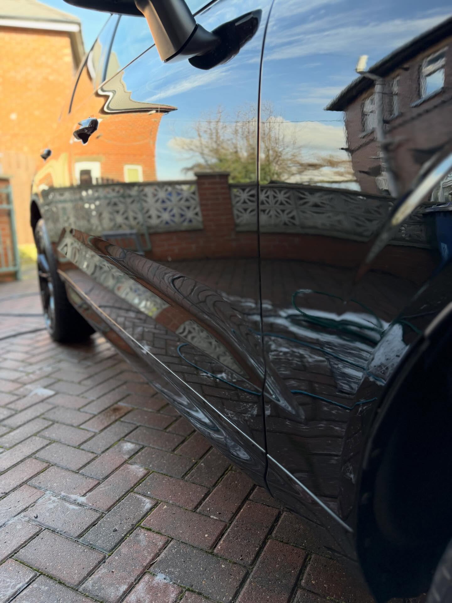 Volvo XC60 bodywork after a Detail Society decontamination wash