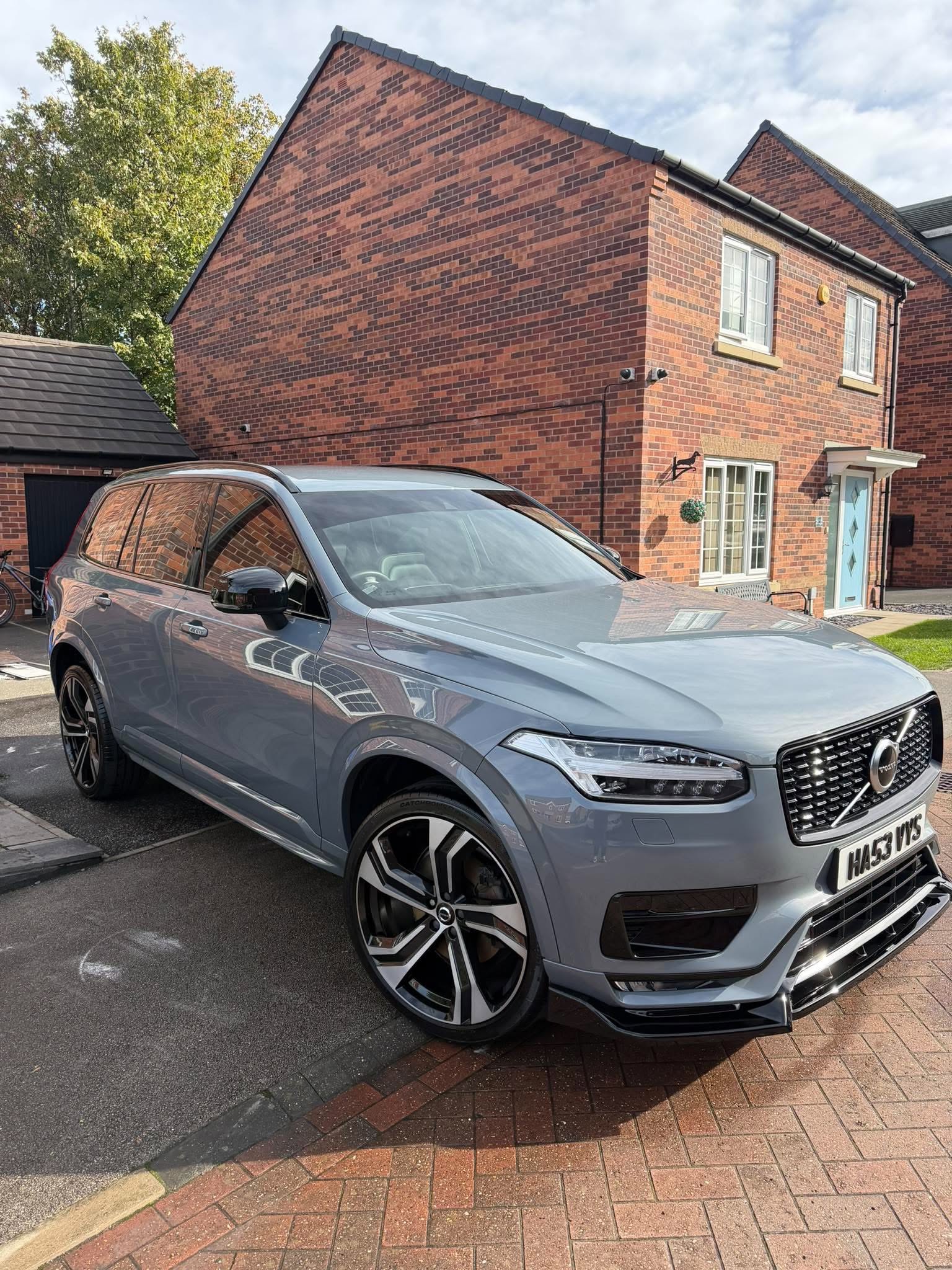 Grey Volvo XC90 after exterior detailing by Detail Society